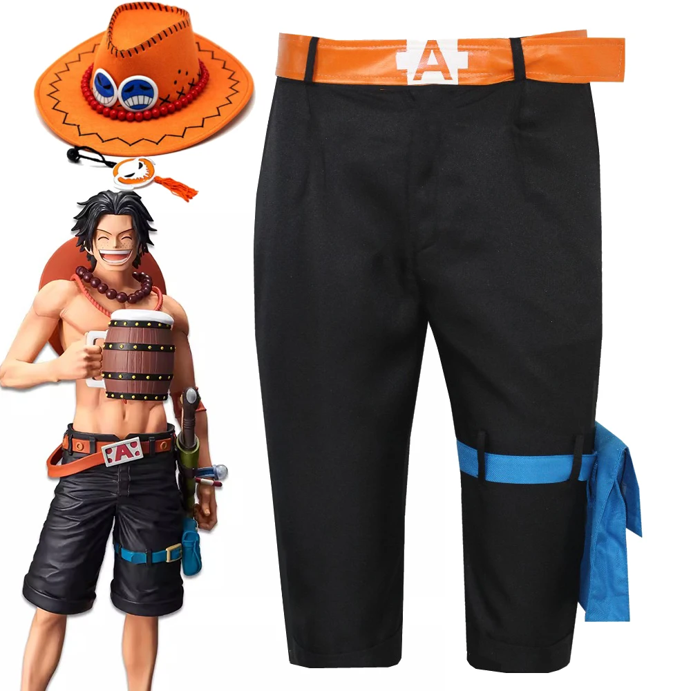 Portgas·D· Ace Black Shorts Costume Cosplay