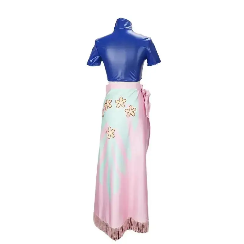 Nico Robin Anime Kimono Dress Cosplay Costume Set - Image 5