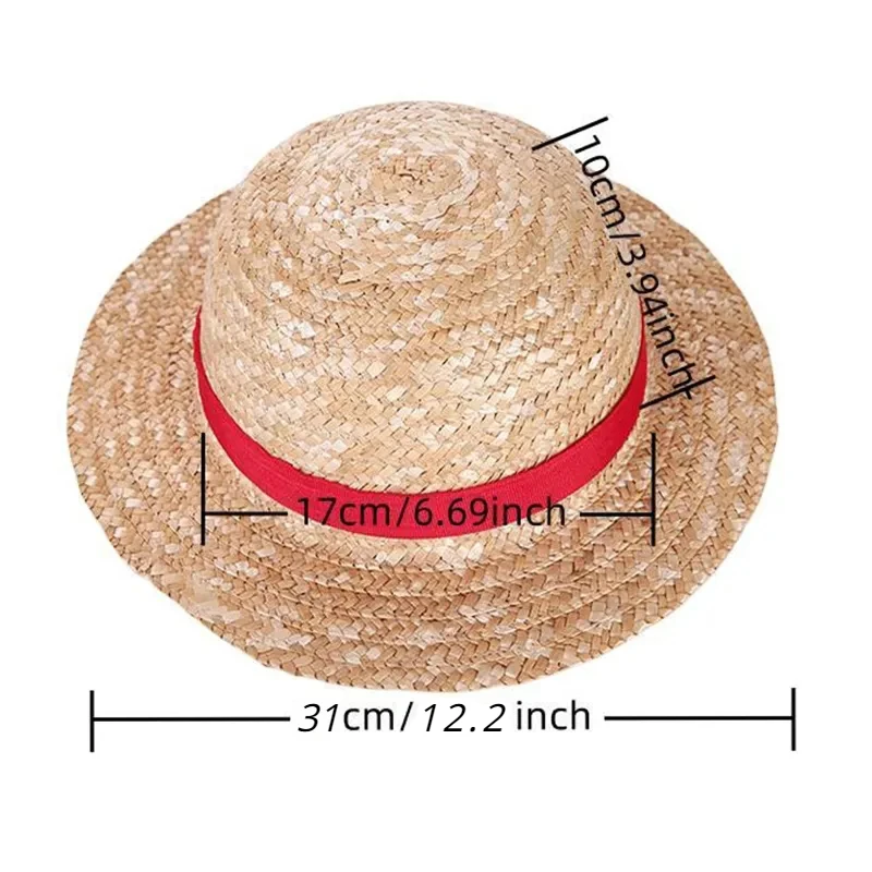 Luffy Anime Straw Hat Cosplay Prop - Image 2