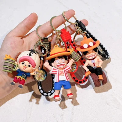 Cute All Characters One Piece Anime Keychain