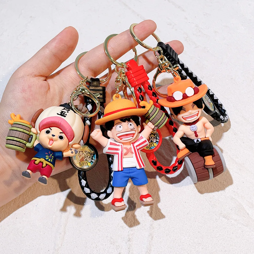 Cute All Characters One Piece Anime Keychain
