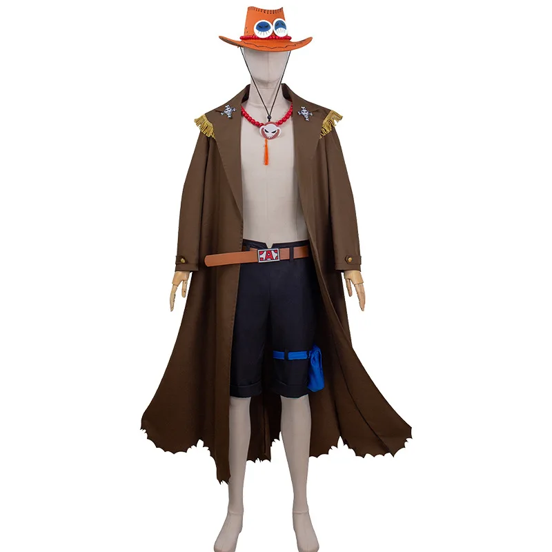 Anime Portgas D Ace Cosplay Costumes - Image 3