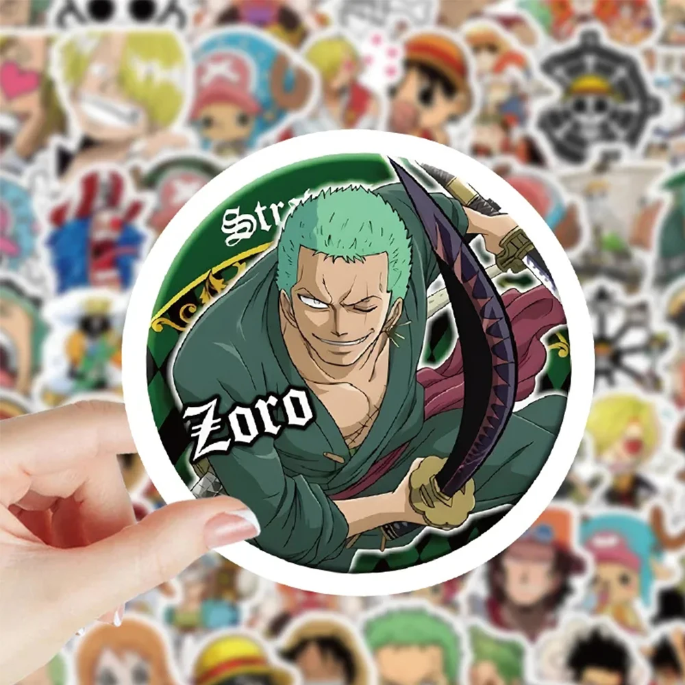 10/30/50/100pcs Anime ONE PIECE Kawaii Japan Sticker - Image 2