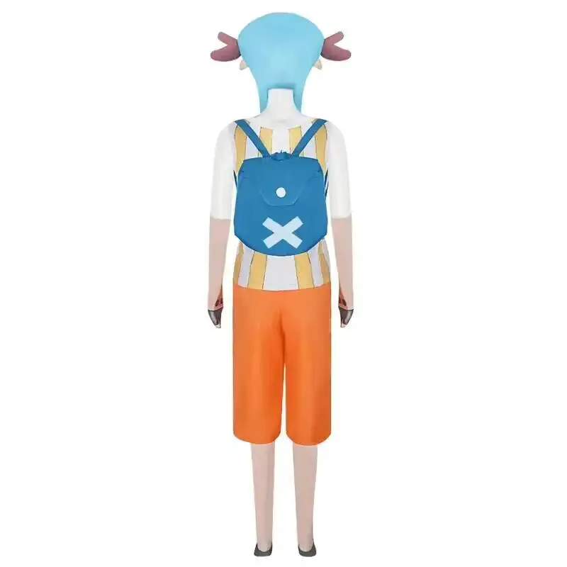 Tony Chopper 2 Years Later Cosplay Outfit Set with Hat Bag - Image 3