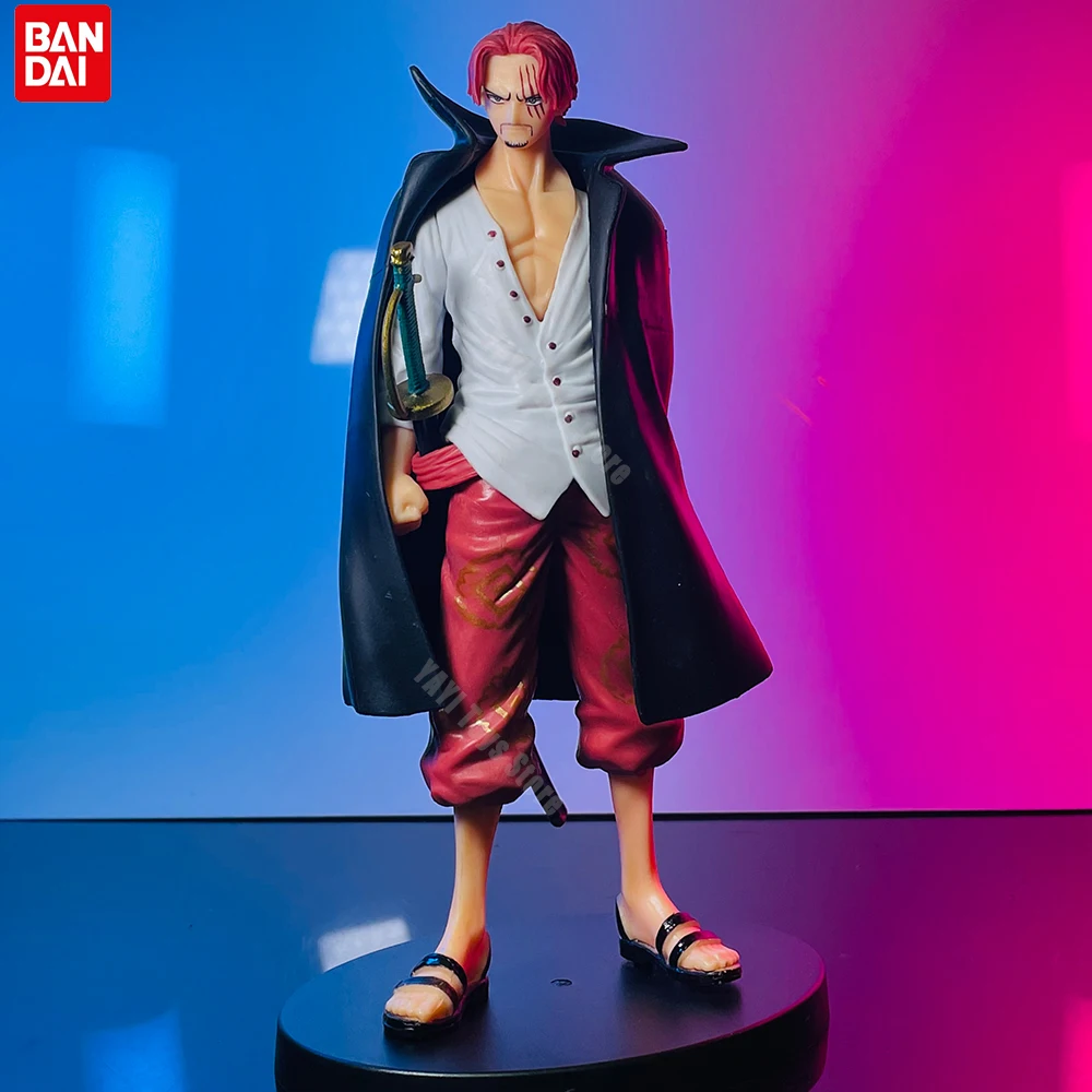 Hot 18cm One Piece Red Hair Shanks Action Figure