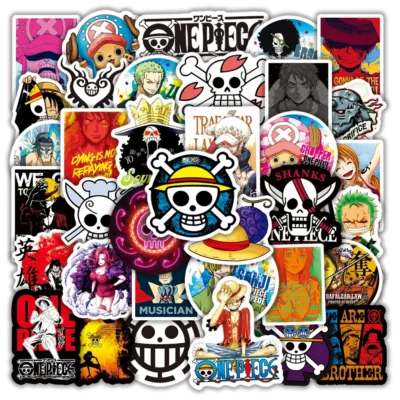 10/30/50/100pcs Anime Graffiti Luffy All Characters Sticker