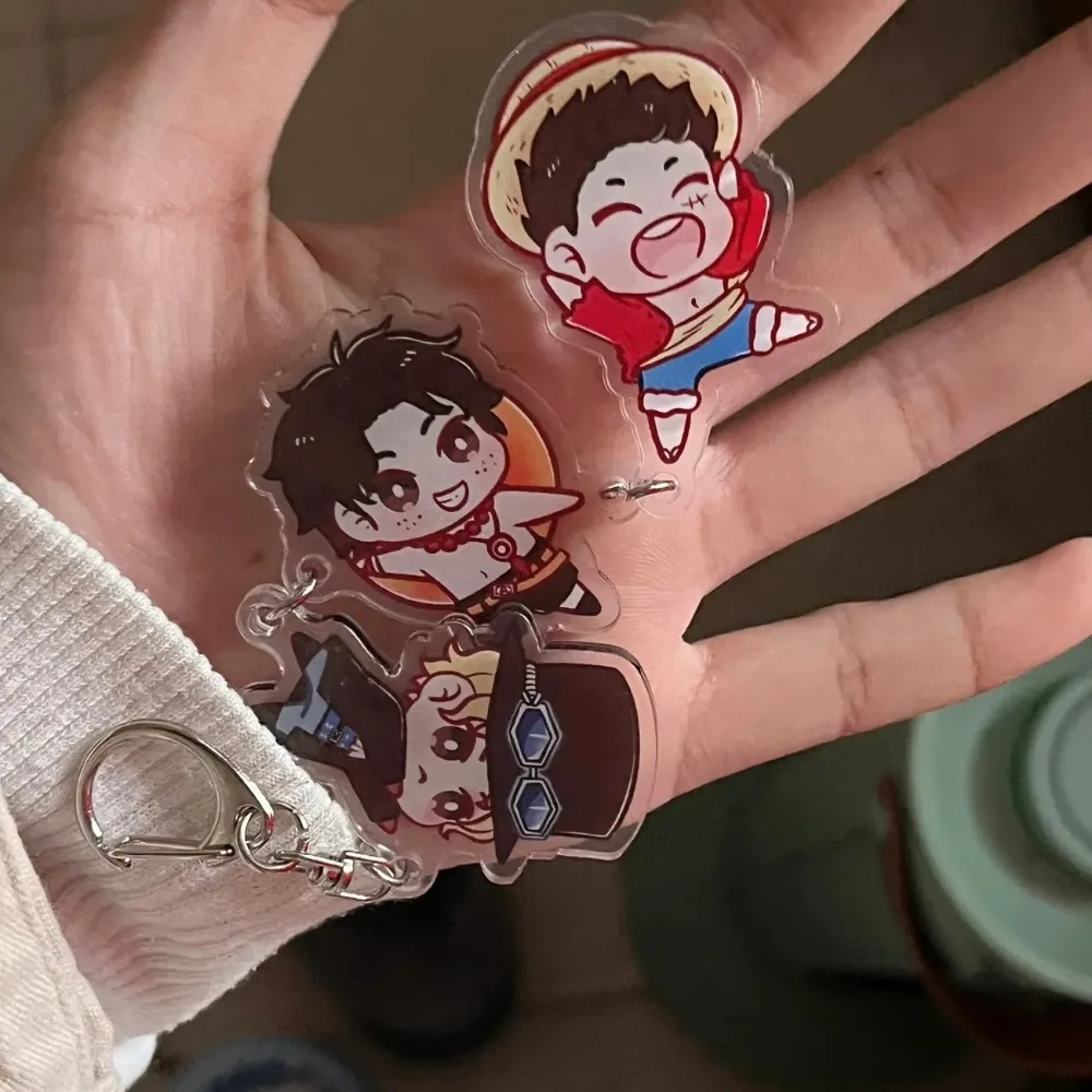 Monkey D. Luffy Roronoa Zoro Cute Keychain - Image 2