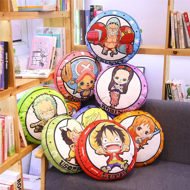 40cm Luffy Zoro Sanji Chopper Cartoon Plush - Image 4