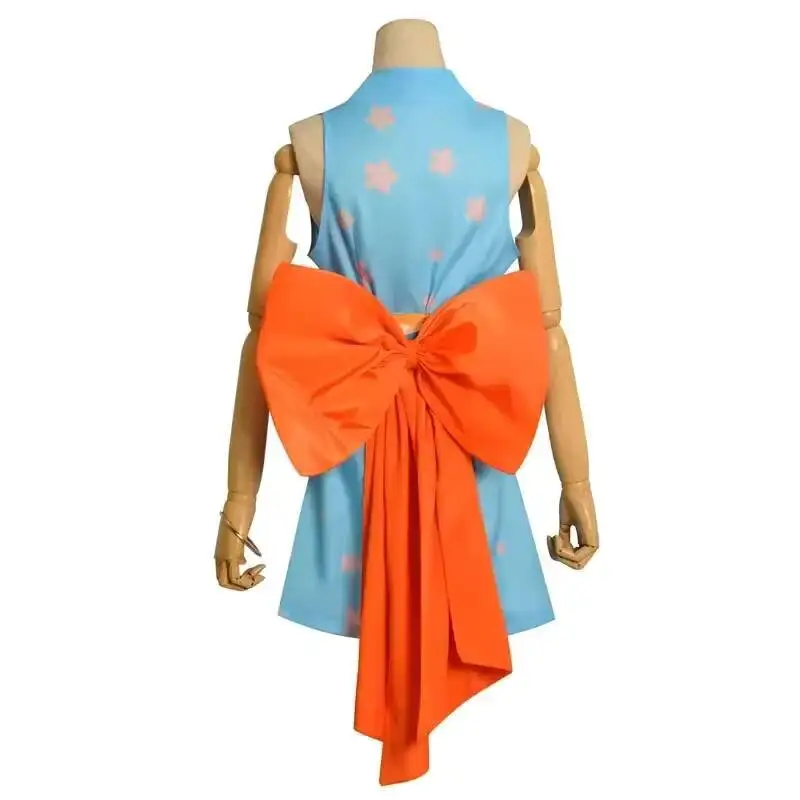 Nami Kimono Dress Set with Wig Cosplay Costume - Image 5