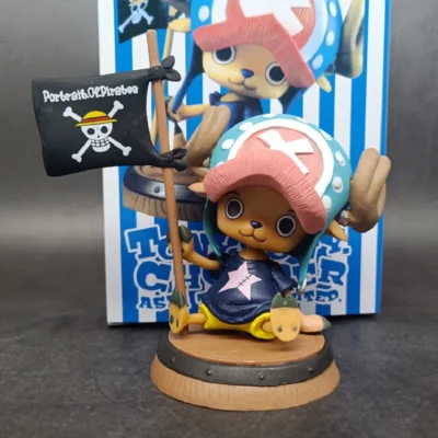 9cm One Piece Chopper With Flag Action Figurine