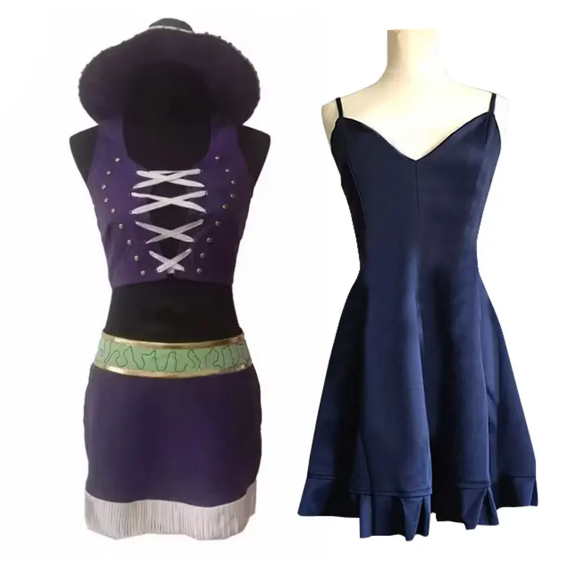 Nico Robin Miss All Sunday Cosplay Outfit with Hat