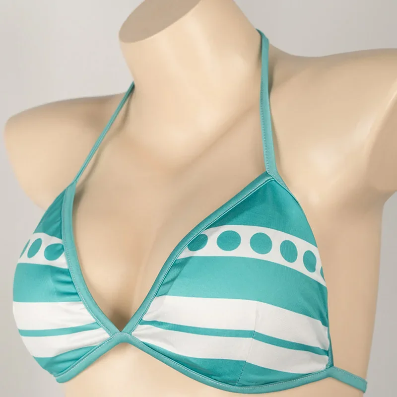 Nami Swimsuit Bikini Kimono Cosplay Costume Set - Image 2