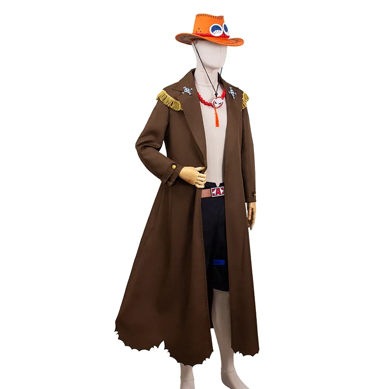 Anime Portgas D Ace Cosplay Costumes - Image 4