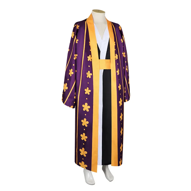 Anime Pirate Cosplay Costumes Trafalgar D Water Law Costume - Image 2