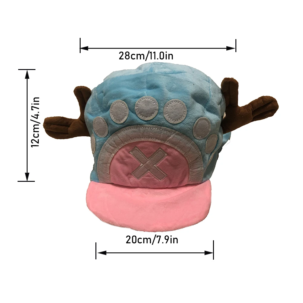 Unisex Tony Chopper Costume Hat Cartoon Cosplay - Image 4
