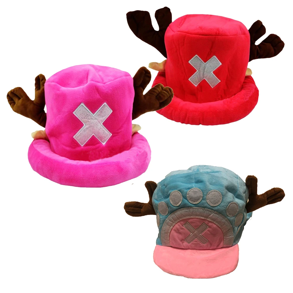 Unisex Tony Chopper Costume Hat Cartoon Cosplay