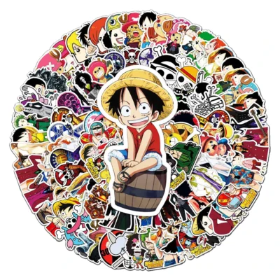 10/30/50pcs ONE PIECE Luffy Zoro Chopper Decal Anime Sticker