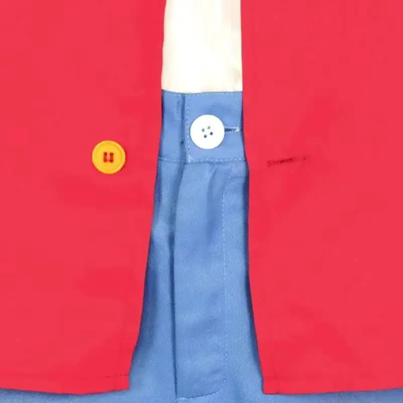 Kids Luffy Coat Pants Hat Cosplay Costume Set - Image 3