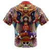 luffy Button Up Hawaiian Shirt back 2 - One Piece Shop