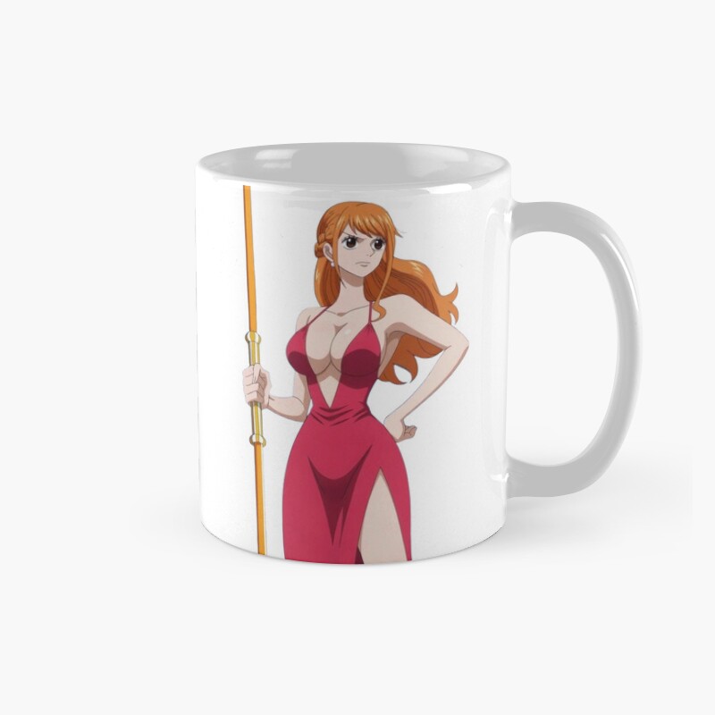 Beautiful Anime Girl Nami Baddie Mug