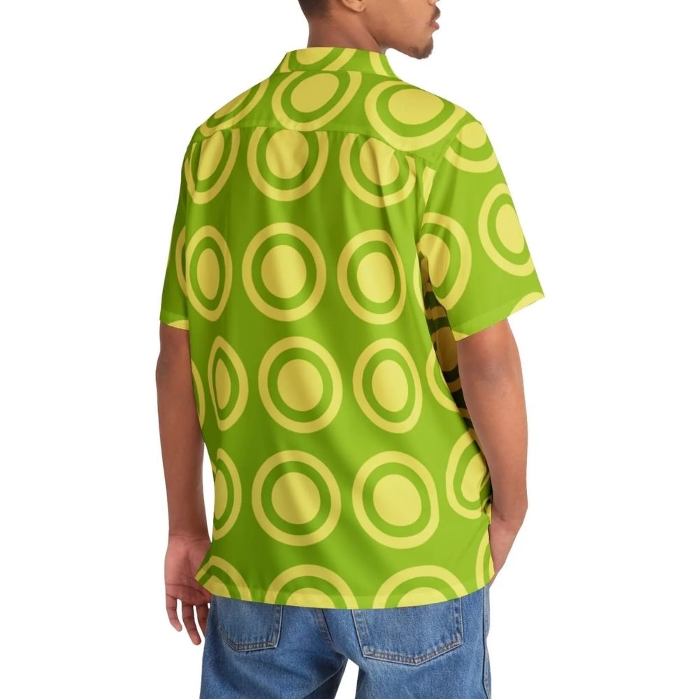 Nami Stampede Pattern Hawaiian Shirt - Image 3