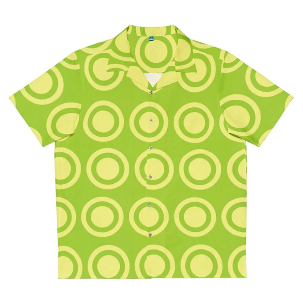 Nami Stampede Pattern Hawaiian Shirt