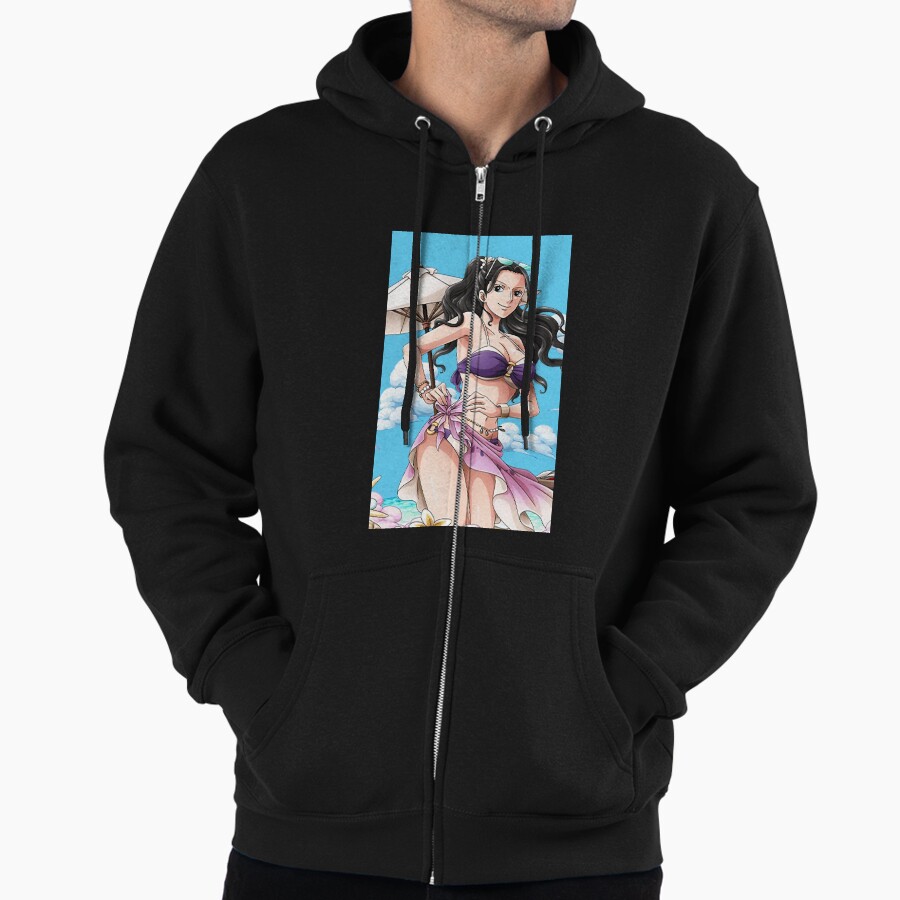 Nico Robin Dark Scholar Zip Hoodie Jacket