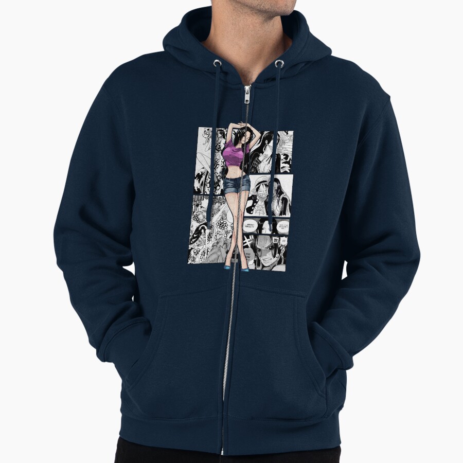 Nico Robin Mystic Knowledge Zip Hoodie Jacket
