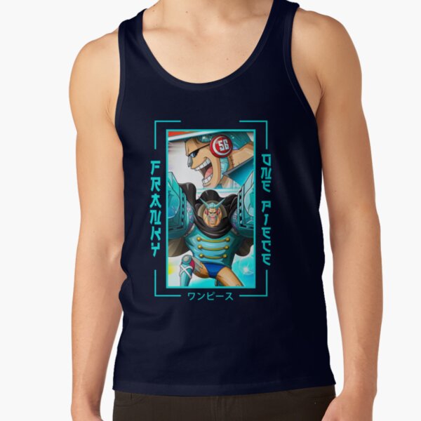 One Piece Franky Cyborg Shipwright Tank Top - Image 5