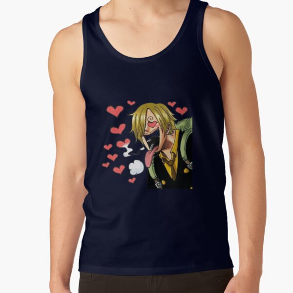 Vinsmoke Sanji Love Expression Tank Top - Image 5