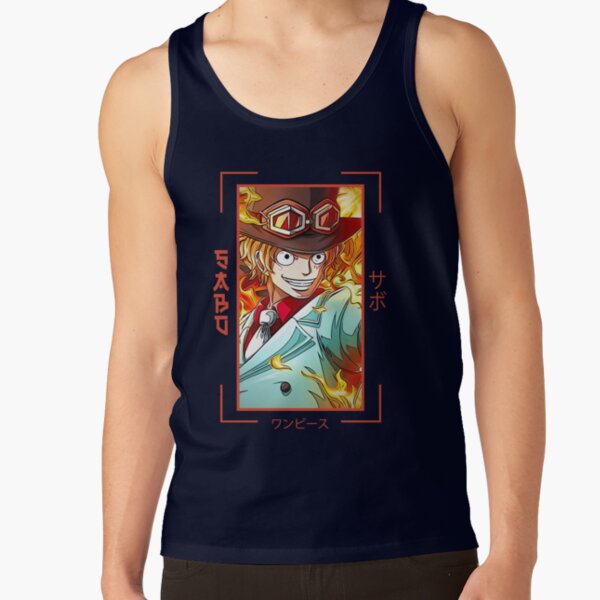 Sabo Blonde Hair One Piece Tank Top