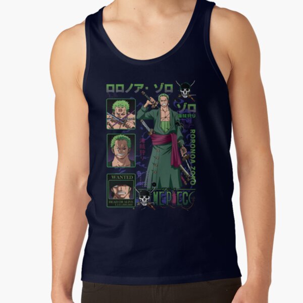 Roronoa Zoro Anime Character Tank Top - Image 5