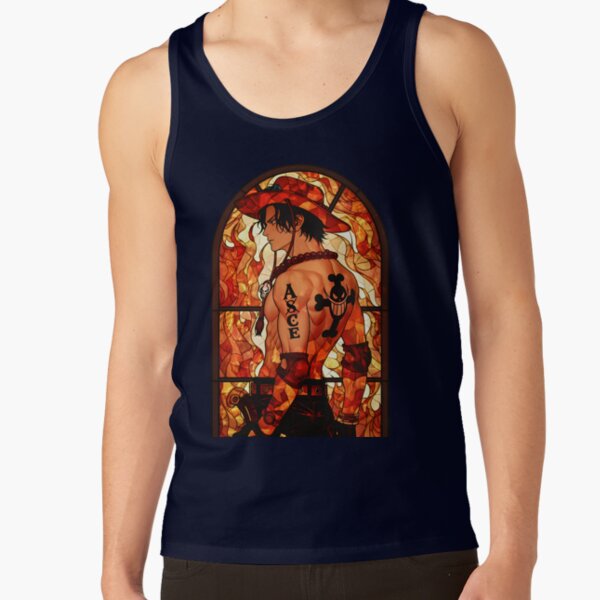 Stained Glass Fire Fist Tank Top - Image 5