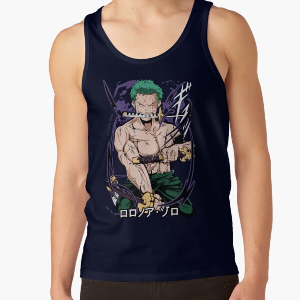 Roronoa Zoro One Piece Anime Tank Top - Image 5