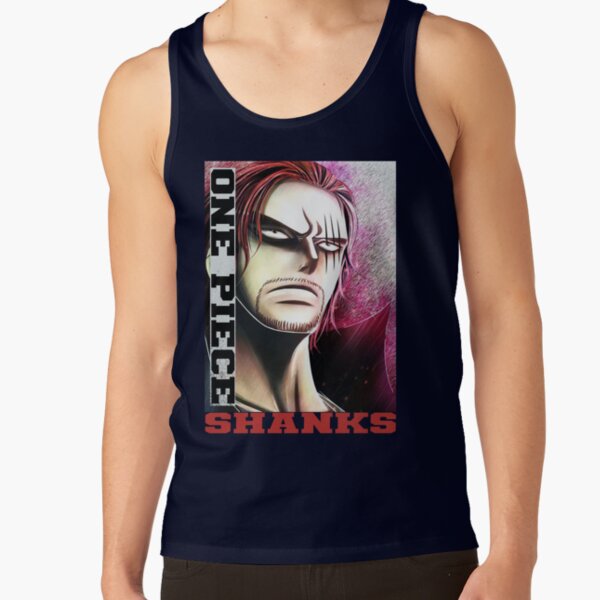 Shanks Red Haired Art Tank Top - Image 5