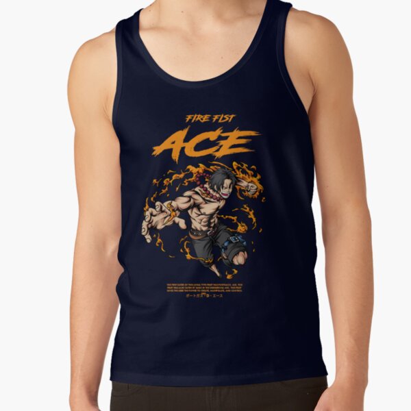 Portgas D Ace Character Tank Top - Image 5