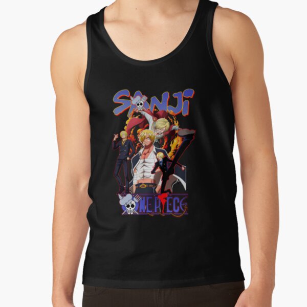 Sanji Manga Illustration Tank Top