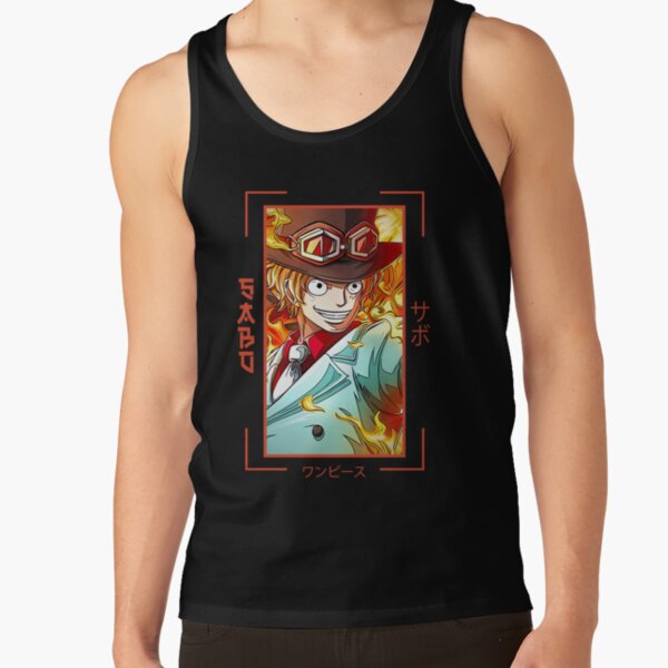 Sabo Blonde Hair One Piece Tank Top - Image 3