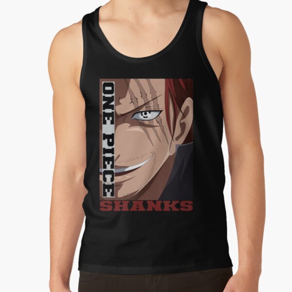 Shanks Red Haired Anime Tank Top