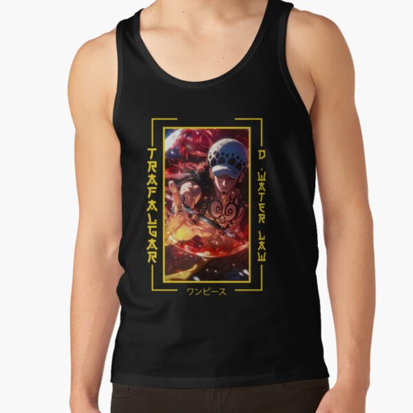 Trafalgar Law One Piece Graphic Tank Top