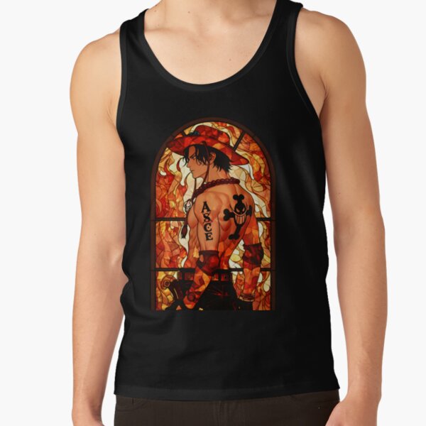 Stained Glass Fire Fist Tank Top - Image 3