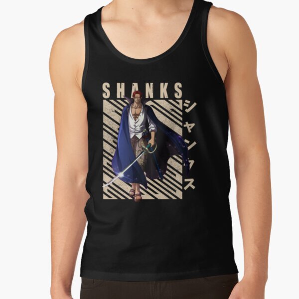 One Piece Shanks Character Tank Top