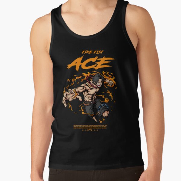 Portgas D Ace Character Tank Top