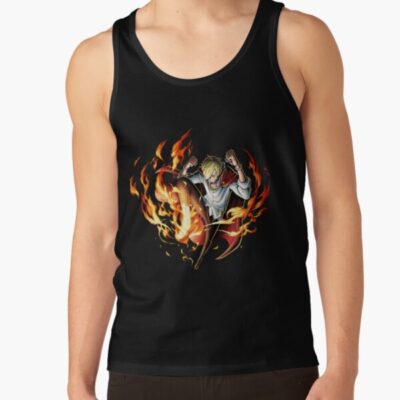 Sanji Strong Fighter One Piece Tank Top