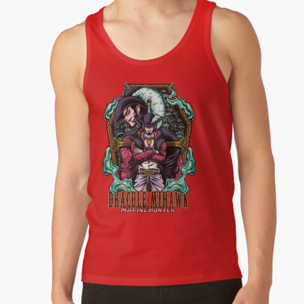 Dracule Mihawk Warlord of the Sea Tank Top - Image 4