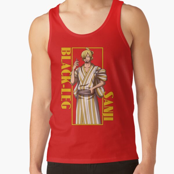 Sanji Diable Jambe One Piece Tank Top - Image 4