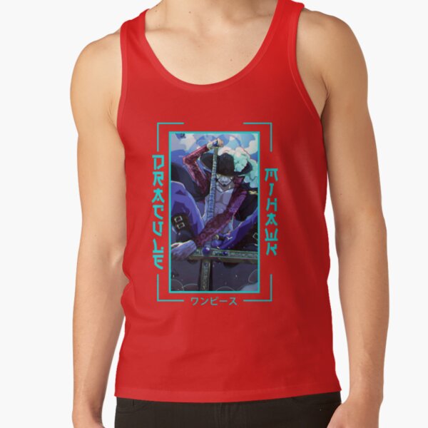 One Piece Dracule Mihawk Tank Top - Image 4