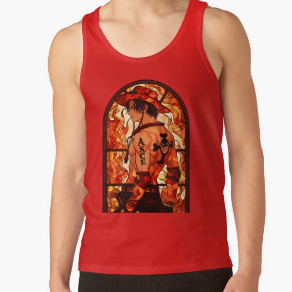 Stained Glass Fire Fist Tank Top