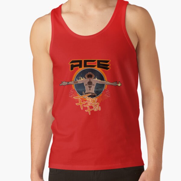Portgas D Ace Fire Tank Top - Image 4