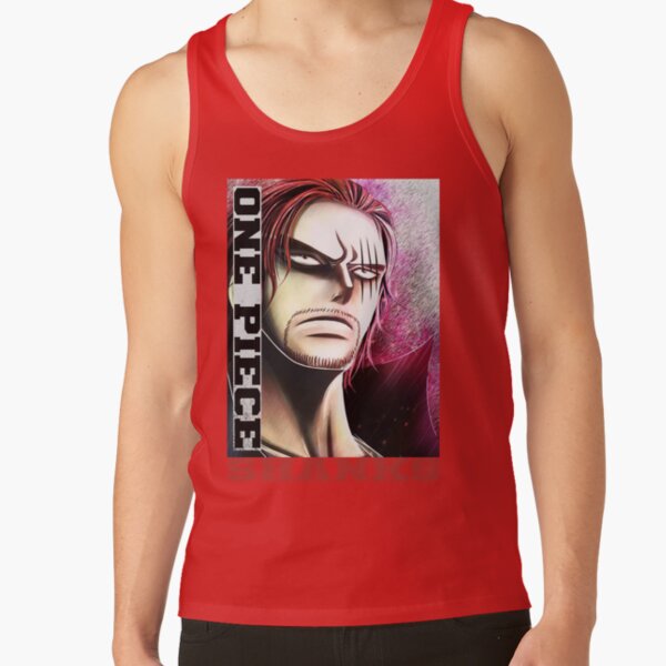 Shanks Red Haired Art Tank Top - Image 4